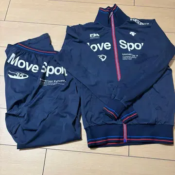 MOVE SPORTS 저리 상하의 세트 데상트