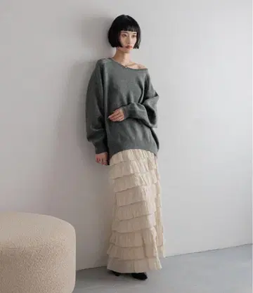 [ LOWRYS FARM ] 프릴 스커트