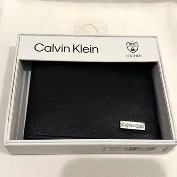 [ 1점만 ] Calvin Klein 접이식 지갑 블랙