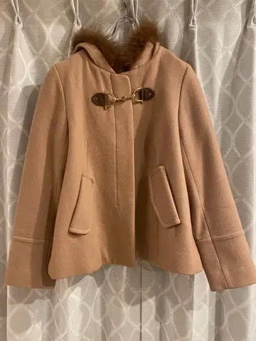 ef-de 베이지 더플 코트 숏코트