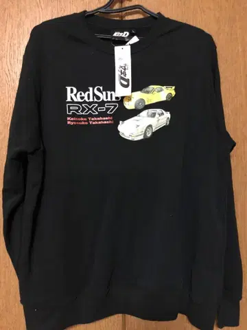 이니셜 D 풀오버 남성용 L 사이즈 택 포함 새상품