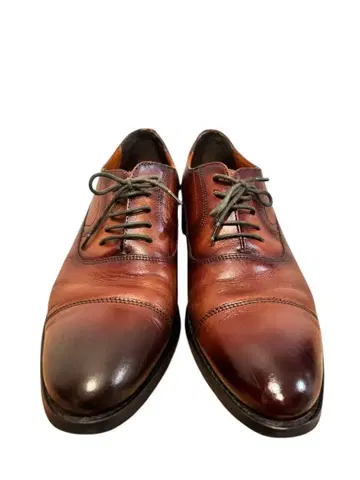 madras 마드라스 MODELLO 브라운 가죽 드레스 신발 26.0