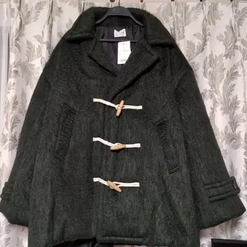 [ 새상품 ] CAMPHOR WOOD 더블 브레스트 울 더플 코트 L