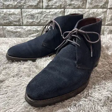 극미품 Loake 로크 피믈리코 스웨이드 처카 부츠 다이나이트 밑창