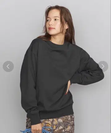 뷰티 앤 유스 맨투맨 다크 그레이