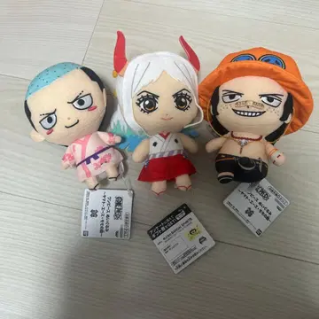 원피스 봉제 인형 야마토 에이스 모모노스케 전 3종 세트