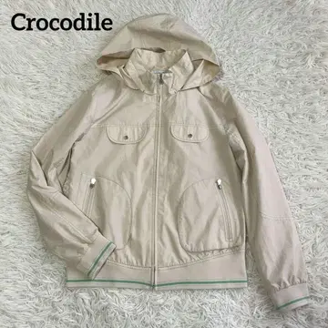 Crocodile 크로커다일 나일론 후드티 후드 탈부착 가능