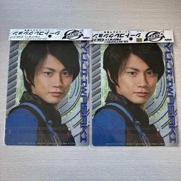 특명전대 고버스터즈 블루 버스터 이와사키 류지 시트 컬렉션 2점