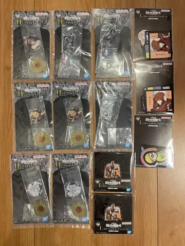 [ 미개봉 ] 제일복권 데스노트 하위상 세트