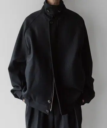 stein OVERSIZED MELTON HARRINGTON JACKET