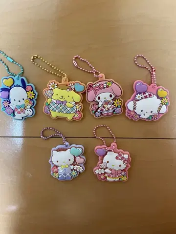 산리오 캐릭터 키링 세트 헬로키티 기타