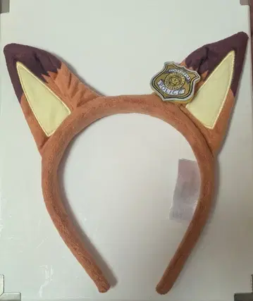 닉 (주토피아) 머리띠 상하이 디즈니랜드