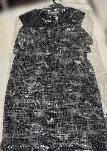 Double Face 그레이 x 블랙 원피스 38