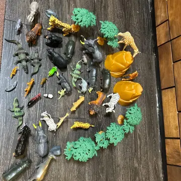 동물 피규어 모음 세트