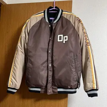 오션 퍼시픽 MA-1 자켓 브라운/베이지