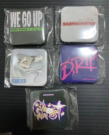 babymonster 캡슐 토이 자켓 마그넷 5개