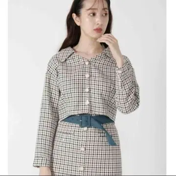 REDYAZEL 레이디 아젤 트위드 셋업 M