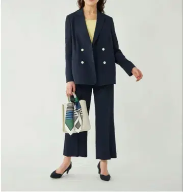 택 포함 새상품 유나이티드 애로우즈 그린 라벨 팬츠 셋업