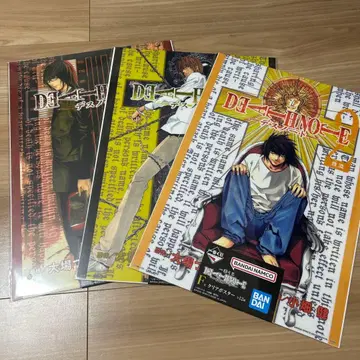 제일복권 DEATHNOTE 데스노트 F상 클리어 포스터 3종