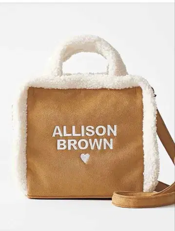 무크지 어른 sweetALLISON BROWN 숄더백 카멜