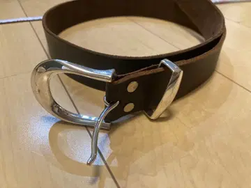 FUGA 다크 브라운 가죽 벨트 44