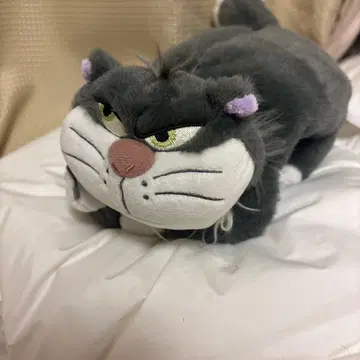 새상품 디즈니 루시퍼 봉제 인형 펜 케이스