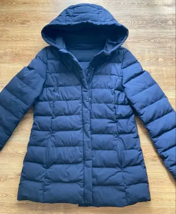 키이스 다운 자켓 38 M 네이비