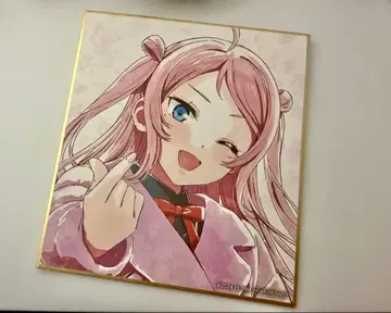 니지가사키 학원 스쿨 아이돌 동호회 입장 특전 미니 색지 란주