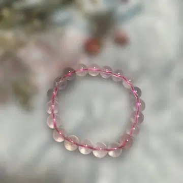 로즈 쿼츠 팔찌 10mm