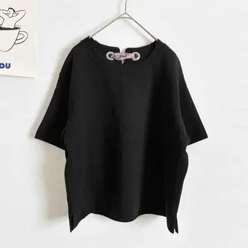 케티 셰리 반팔 맨투맨 티셔츠 반다나 루즈핏 멋쟁이