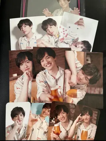 오노 사토시 브로마이드와 카드 11장 세트