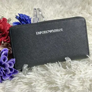 엠포리오 아르마니 지갑 랩어라운드 지퍼 사피아노 장지갑