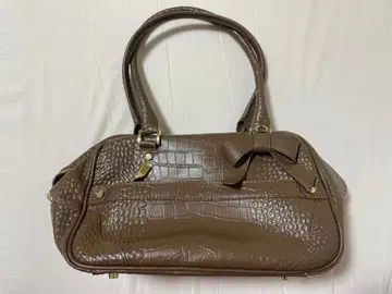 CAPRINOUVE 카프리누브 가죽 핸드백 브라운