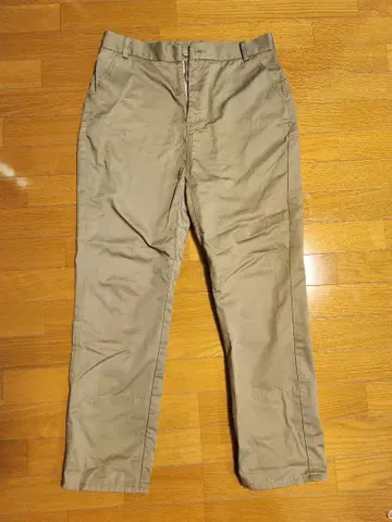 BEAMS HEART 베이지 치노 팬츠 L