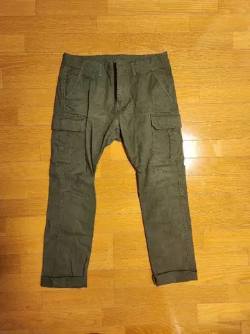 nano universe 카고 팬츠 올리브