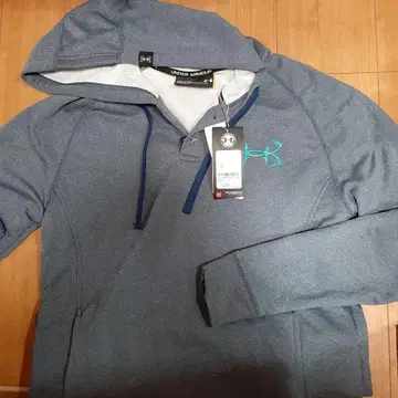 언더아머 그레이 후드 부착 후드티