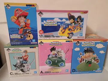 제일복권 드래곤볼 A상 B상 C상 D상 라스트원상 피규어 5종