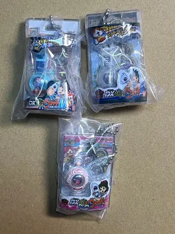 요괴워치 미니어처 패키지 컬렉션 가챠 3종 세트