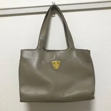 [새상품급] ATAO 토트백 천연 가죽 베이지