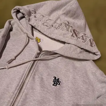 My Sugar Babe 마이 슈가 베이비 그레이 풀 집업 후드티