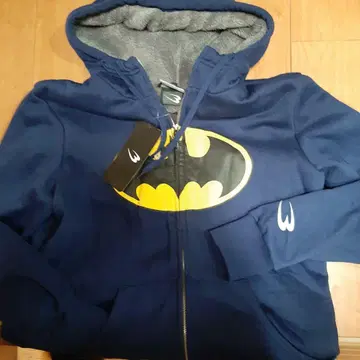 바디 메이커 배트맨 로고 후드 부착 후드티