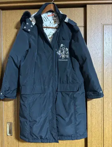 까스텔바작 후드 부착 다운 코트