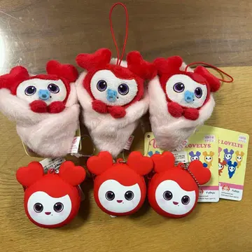 TWICE 체브리 싸개 마스코트 실리콘 미니 지갑 6세트