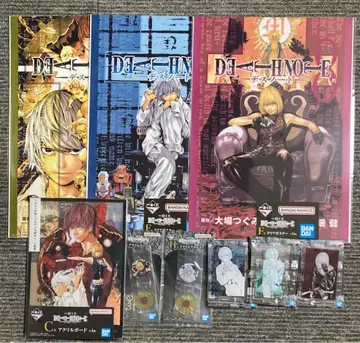 제일복권 DEATHNOTE 클리어 포스터 아크릴 스탠드 멜로 니아