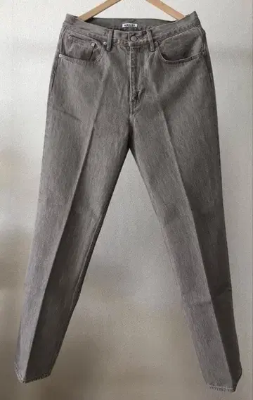 HARD TWIST FADED BROWN DENIM 5P PANTS