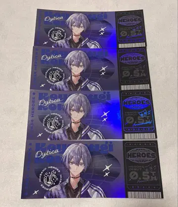 코야나기 로우 하프애니 홀로티켓풍 카드 니지산지