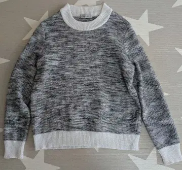 매우 깨끗함! WRAPINKNOT 코튼 울 쿨넥 니트/스웨터