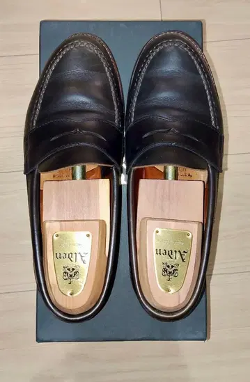 알든 N5203F 네이비 로퍼 6D 크롬엑셀 가죽