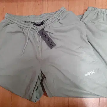 VANQUISH 조거 팬츠 올리브 그린