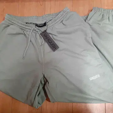 VANQUISH 조거 팬츠 올리브 그린